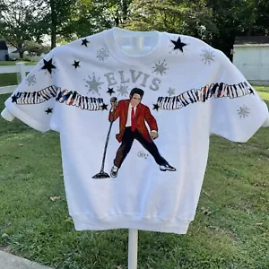 ELVIS - Felpa in jersey design personalizzato unica nel suo genere - Foto 1 di 12