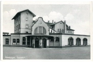 CARTOLINA GERSTUNGEN / WARTBURGKREIS / Thür. Stazione, strada 30/50 - Foto 1 di 1