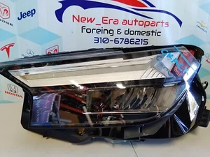 2022 AUDI Q4 E-TRON LED HEADLIGHT LEFT OEM 2023 2024 CRACK LEN - Picture 1 of 20