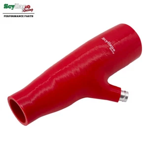 Tubo di aspirazione silicone rosso per Alfa Romeo 147 GT 1.9 JTD coda spiovente / coupé - Foto 1 di 8