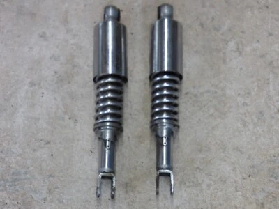 PAR DE AMORTIGUADORES TRASEROS ORIGINALES HONDA CB200T 1974-76 Foto 1 de 4
