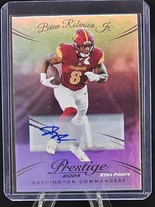 BRIAN ROBINSON JR PRESITGE 2024 XTRA POINTS #294 AUTO - Foto 1 di 2