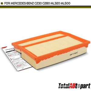 Engine Air Filter for Mercedes-Benz C230 C280 CLK320 ML350 ML500 ML55 AMG Front - Picture 1 of 8