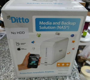 SERVEUR NAS MYDITTO NEUF (1 Baie 3 1/2) / Ports Reseau 1000 Mbits & USB 2.0 - Photo 1/4