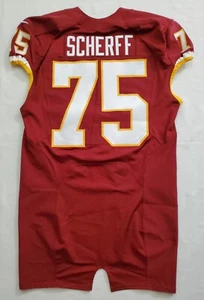 #75 Brandon Scherff of Washington Redskins NFL Game-Issued & Worn Jersey - 81709 - Picture 1 of 9