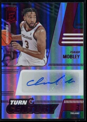 2022 Panini Draft Picks Turn of the Century Isaiah Mobley #TTC-IMO Cavs Auto - Image 1 of 3