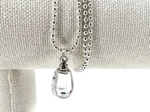 Mini Glasflasche Anhänger Wassertropfen Halskette Parfüm für Damen Schmuck - Bild 1 von 7