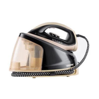 GEEPAS 2400W Iron 1.2L Steam Station Ceramic Soleplate Steam Generator Iron - Image 1 of 4