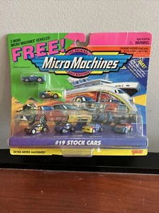 1995 Micro Machines Stock Cars #19 66166 Galoob Toys SEALED NIB - Picture 1 of 5