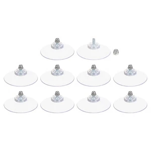 10 Packs Suction Cups for Glass 50mm/2" Dia Sucker Pads with M4 x 10mm Screw - Picture 1 of 7