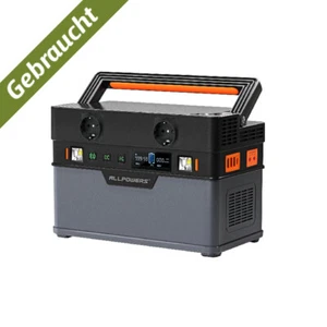 ALLPOWERS Solargenerator 606Wh / 164000mAh Tragbare Powerstation 700W Batterie - Bild 1 von 7