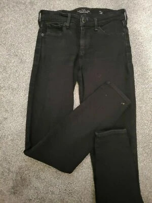 Women's Lucky Brand Ava Skinny Black Wash Stretch Jeans Size 00 / 24 Ankle - Image 1 of 4