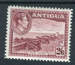 Antigua KGVI 1938-51 2s6d maroon SG106a MNH