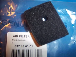 NEW HUSQVARNA AIR FILTER FITS 325C 322C 322L 322R 325L 325E 537186301 OEM - Picture 1 of 1