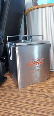 Classic Coca Cola Cooler Large Reproduction Vw Camper Car - Image 1 of 4