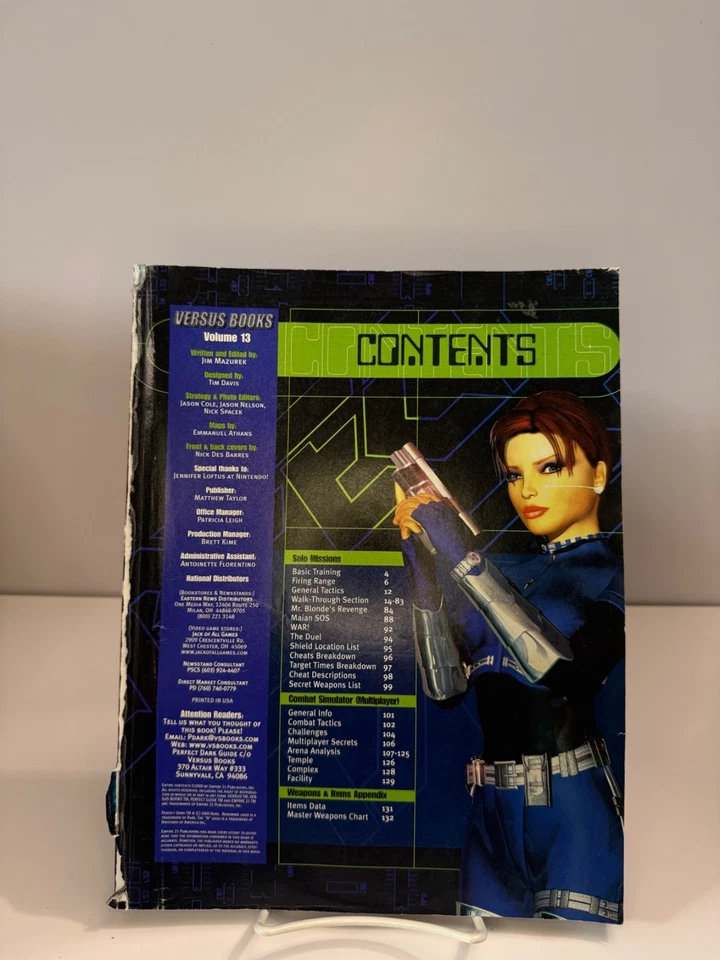 Perfect Dark Official Perfect Guide Versus Books - Image 1 of 4