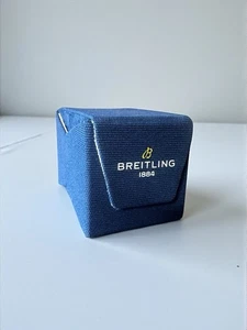 Breitling 1884 Scatola Porta Orologi e Custodia da Viaggio in Pelle - Foto 1 di 9