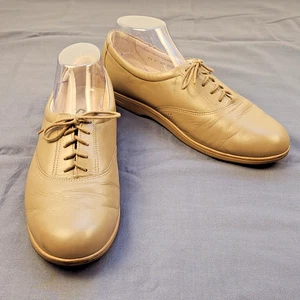SAS Damenschuhe Größe 12N Tripad bequem Wandern Oxford taupe Leder Schnürschuhe - Bild 1 von 10