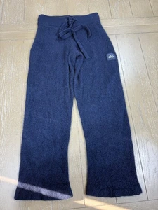 ALO Yoga Jet Hose Damen XS weites Bein Kaschmir Navy High Waist - Bild 1 von 12