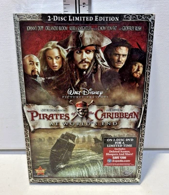Pirates of the Caribbean - At World's End 2 Disc Limited Edition DVD - Sealed! — 第 1/3 张图片