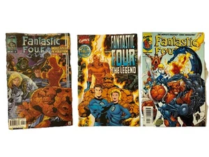 Fantastic Four LOT of 3 Marvel Comics THE LEGEND, Industrial Revolution Prologue - Picture 1 of 6