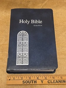 Nelson Holy Bible KJV Giant Print Concordance Reference  Red Letter 883CB Blue - Bild 1 von 19