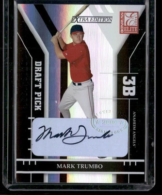 2004 Donruss Elite Extra Edition #341 Mark Trumbo AUTO #/1321 - Image 1 of 2