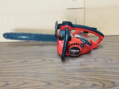 Homelite Little Red XL Chainsaw For Parts / Project / Repair - Good Compression - Image 1 of 4