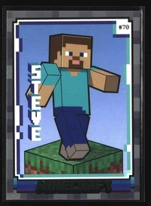2024 Panini Minecraft - Base Set Stone Parallel - #70 Steve - Picture 1 of 2