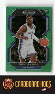 2022 Prizm Draft Picks #85 Trevor Keels Duke Green Prizm RC Rookie - Picture 1 of 2