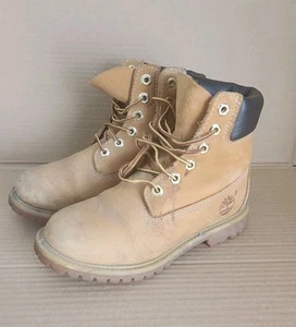 Timberland 6" Premium 10361 Nubuck Hiking Walking Waterproof Boots UK 4 - Picture 1 of 15