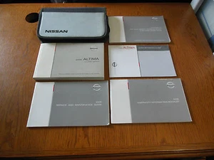 Used Owner's Manual, Supplement, Warranty Info, Case & More For 06 Nissan Altima - Picture 1 of 1
