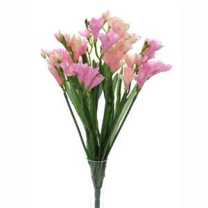 Kunstblume Freesienstrauß rosa 50 cm - Bild 1 von 1