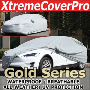 2023 2024 Fisker Ocean WATERPROOF CAR COVER W/MIRROR POCKET - GREY - Bild 1 von 10