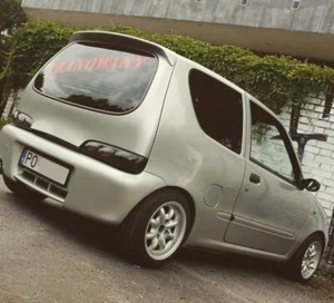 Rear Door Sport Wing Cover for Fiat Seicento - Picture 1 of 8