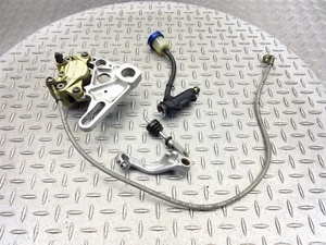 2007 06-09 Aprilia Tuono 1000 Rear Brake Master Cylinder Caliper Assembly Lot OE - Picture 1 of 12