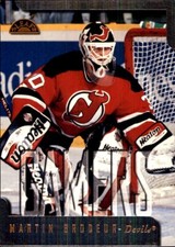1997-98 Leaf #174 Martin Brodeur NEW JERSEY DEVILS