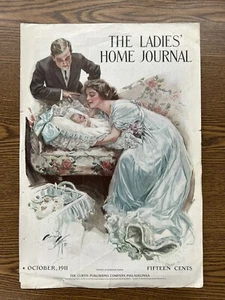 1911 Ladies Home Journal Front Page Only Family Cream of Wheat Antique - Picture 1 of 7