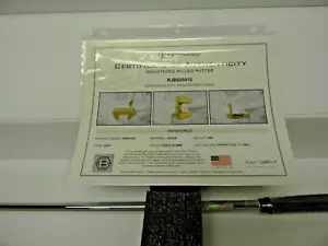 LTD EDITION NEW IN COLLECTOR BOX 25TH ANN BETTINARDI MINOVAI PUTTER 35" COA INCL - Picture 1 of 20