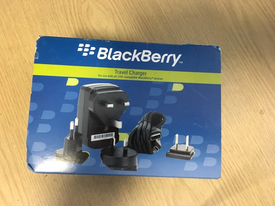 New Genuine Original Blackberry 6200 Series Travel Charger Mini USB Connector - Image 1 of 1