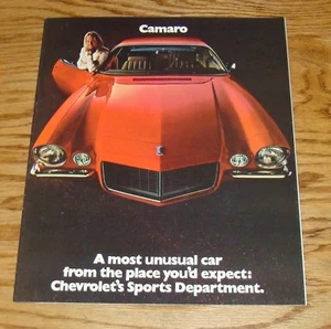 Chevrolet Camaro 1970 original folleto de ventas 70 Chevy SS RS Z28 - Imagen 1 de 3