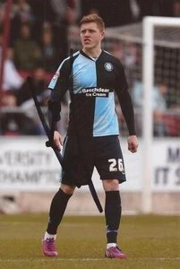 WYCOMBE: ALFIE MAWSON SIGNED 6x4 ACTION PHOTO+COA - Picture 1 of 1
