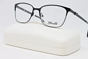 Diane Von Furstenberg Eyeglasses Women's Black Square Metal 53mm DVF8058-001 - Picture 1 of 7