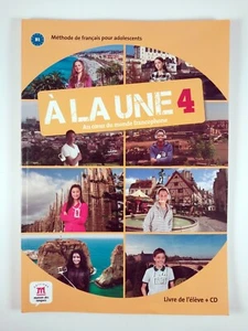 À la une 4 - Livre de l'élève by Collectif (2020, TPB) French Edition - With CD - Imagen 1 de 3