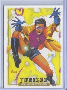 2024 Marvel Masterpieces 92 Platinum 100 Jubilee Leather Parallel NSC - Bild 1 von 2