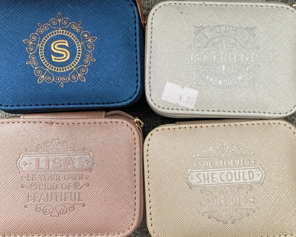 Personalised Jewellery Boxes available in names, verses and initials - Image 1 of 1