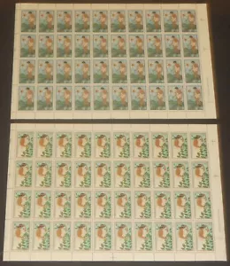 Greece 624-31 1958 Nature Protection x50 sets NH 6 values including 5d in sheets - Picture 1 of 4