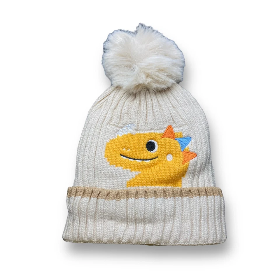 Gorro de invierno para bebé niño pequeño con diseño de dinosaurio 6-12 meses Foto 1 de 1