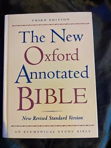 New Oxford Annotated Bible, New Revised Standard Version, Third Edition - Picture 1 of 6