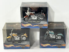 Hot Wheels Harley-Davidson Heritage LOT OF 3 1/18 Scale 2001 UNOPENED IN BOX